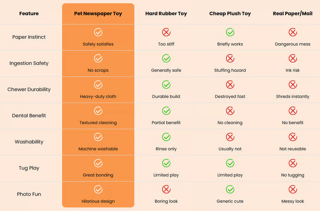 Interactive Pet Newspaper Toy